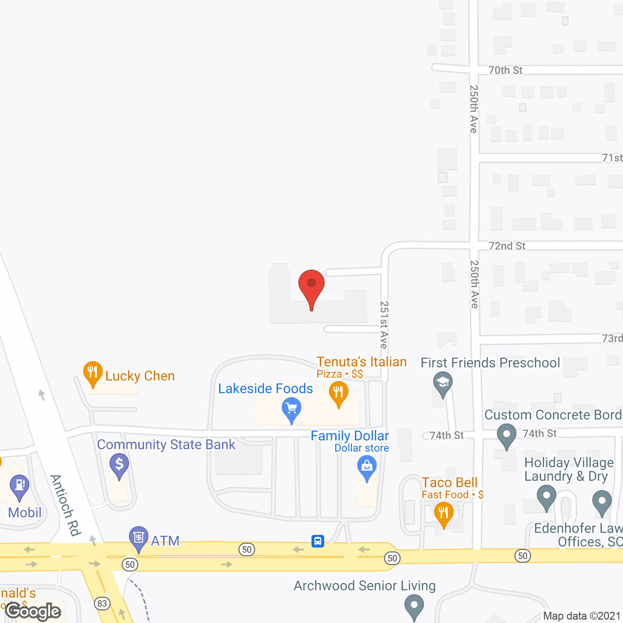 Village Plaza Senior Apartments in google map