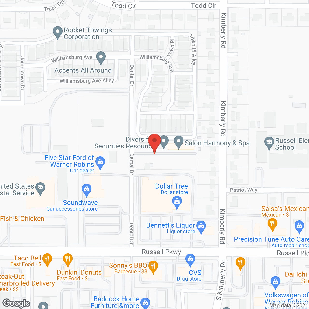 The Phoenix at Lake Joy in google map