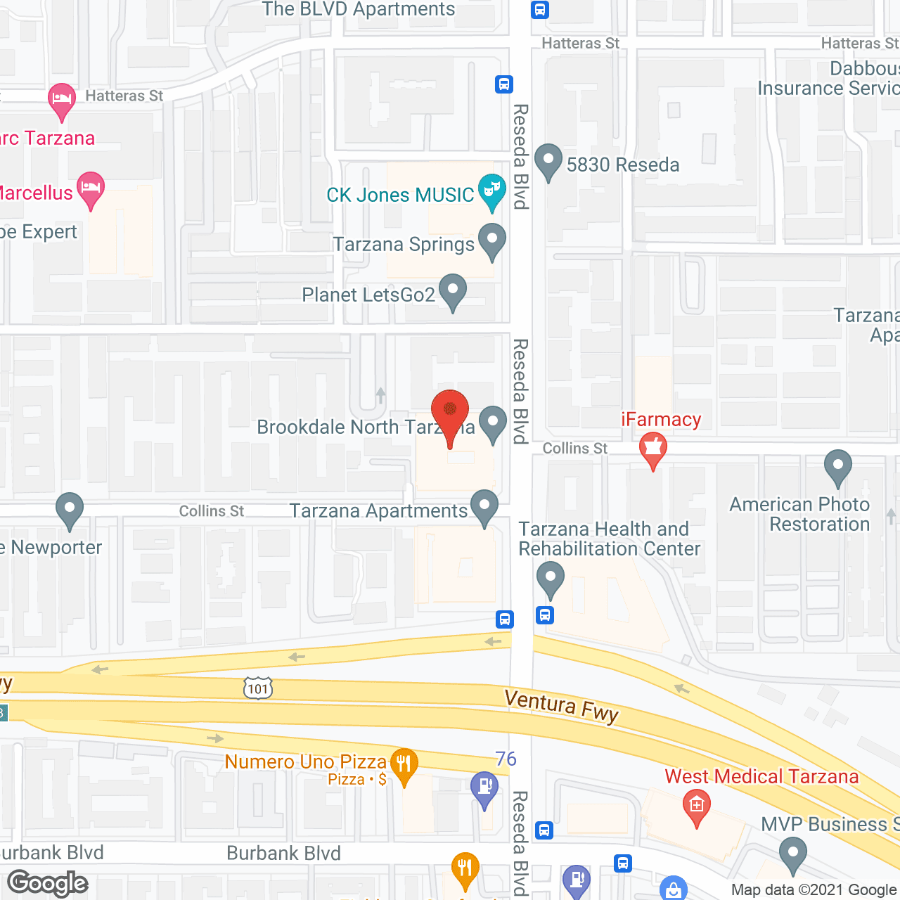 Savant of Tarzana in google map