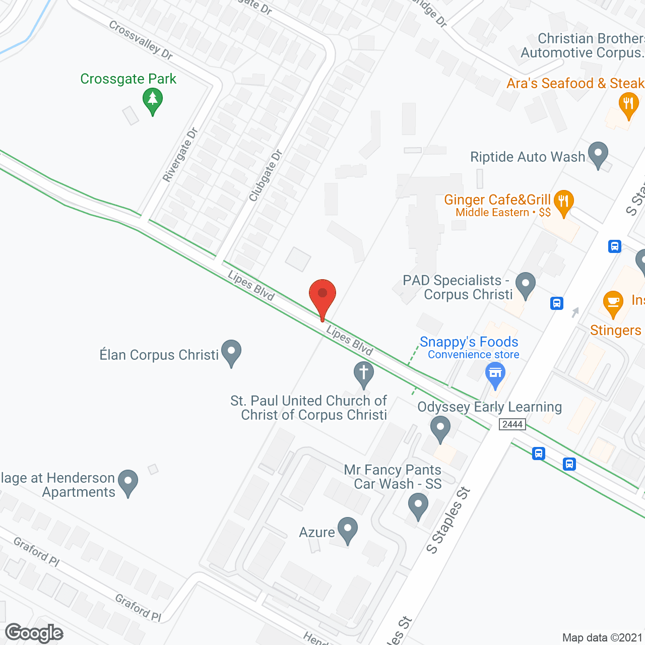 Solstice Senior Living at Corpus Christi in google map