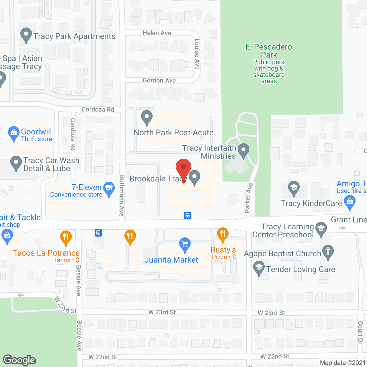 Marbella Tracy in google map