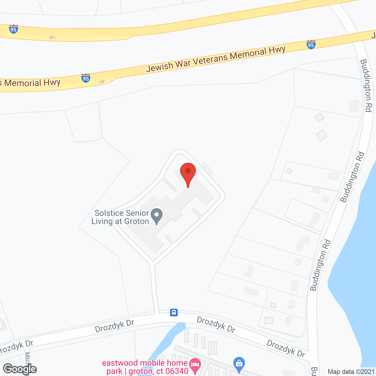 Solstice at Groton in google map
