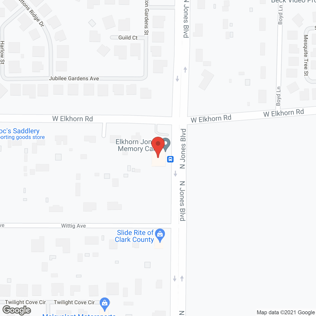 Elkhorn Jones Memory Care in google map