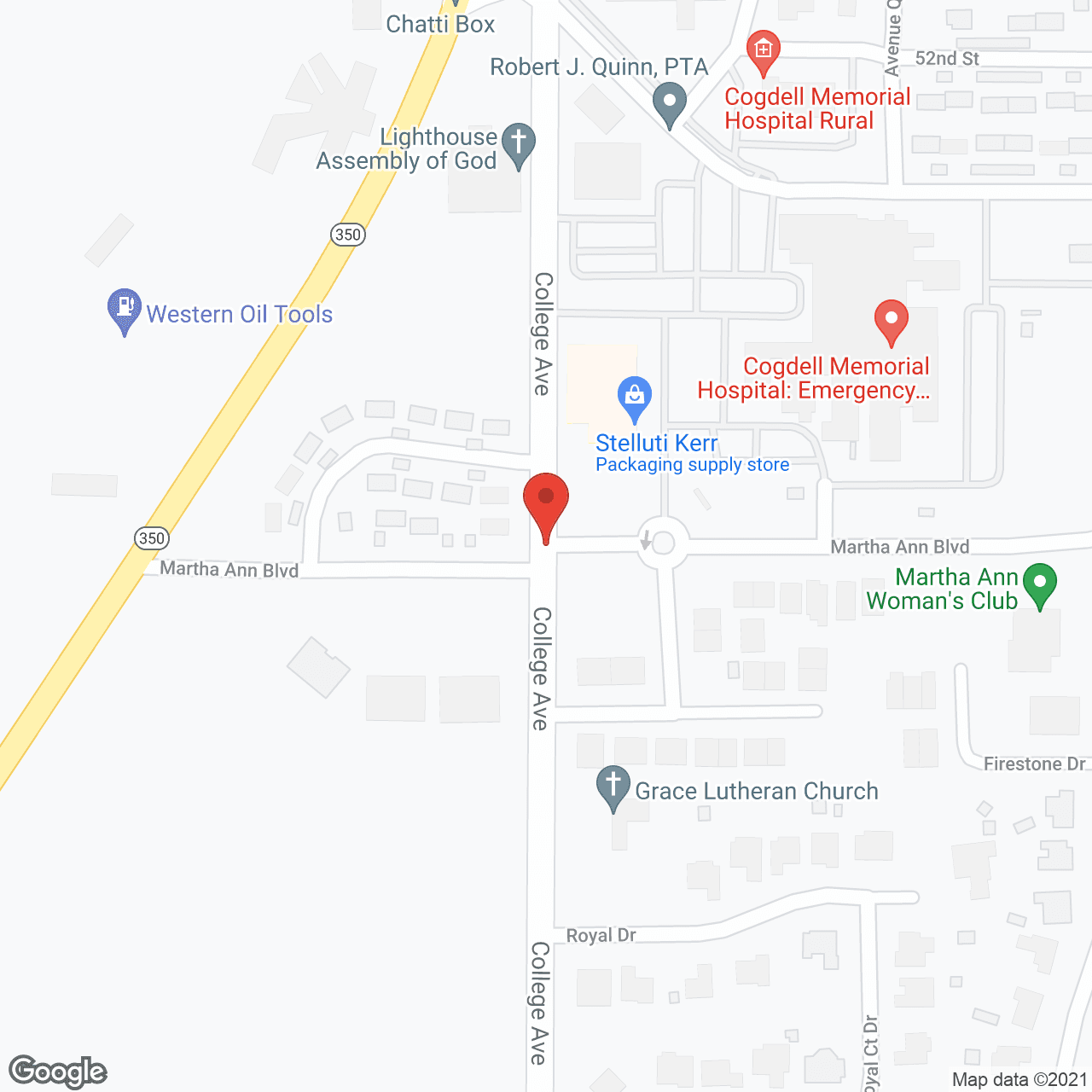 GoodLife Assisted Living - Snyder in google map