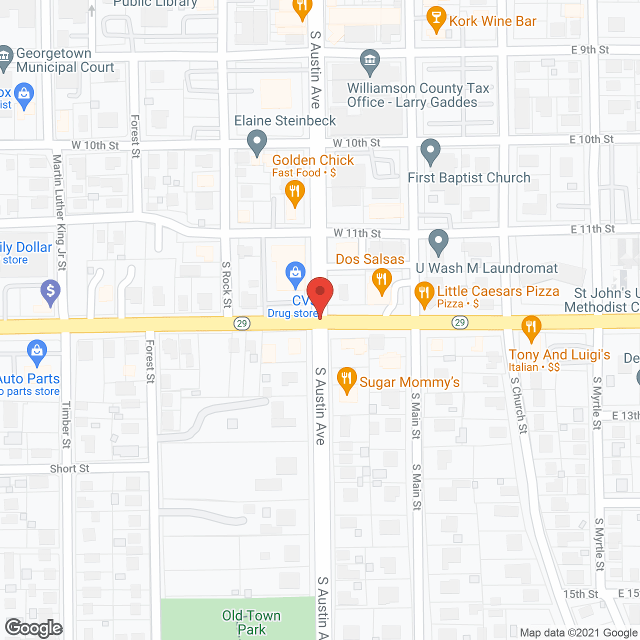 Hidden Hills Senior Living in google map