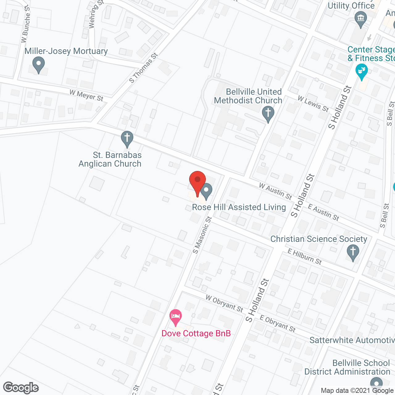 Magnolia Assisted Living in google map