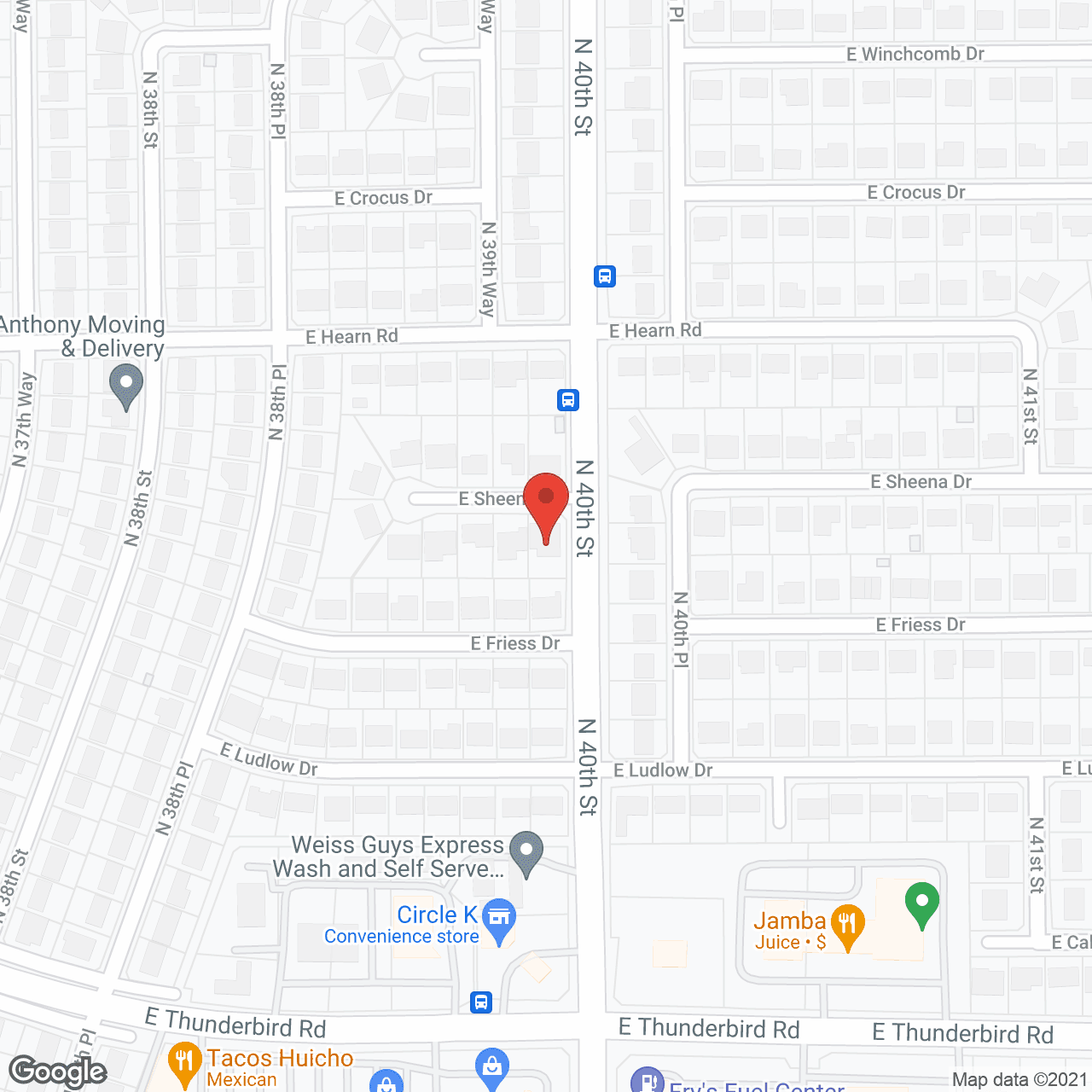 Southwest Senior Care in google map