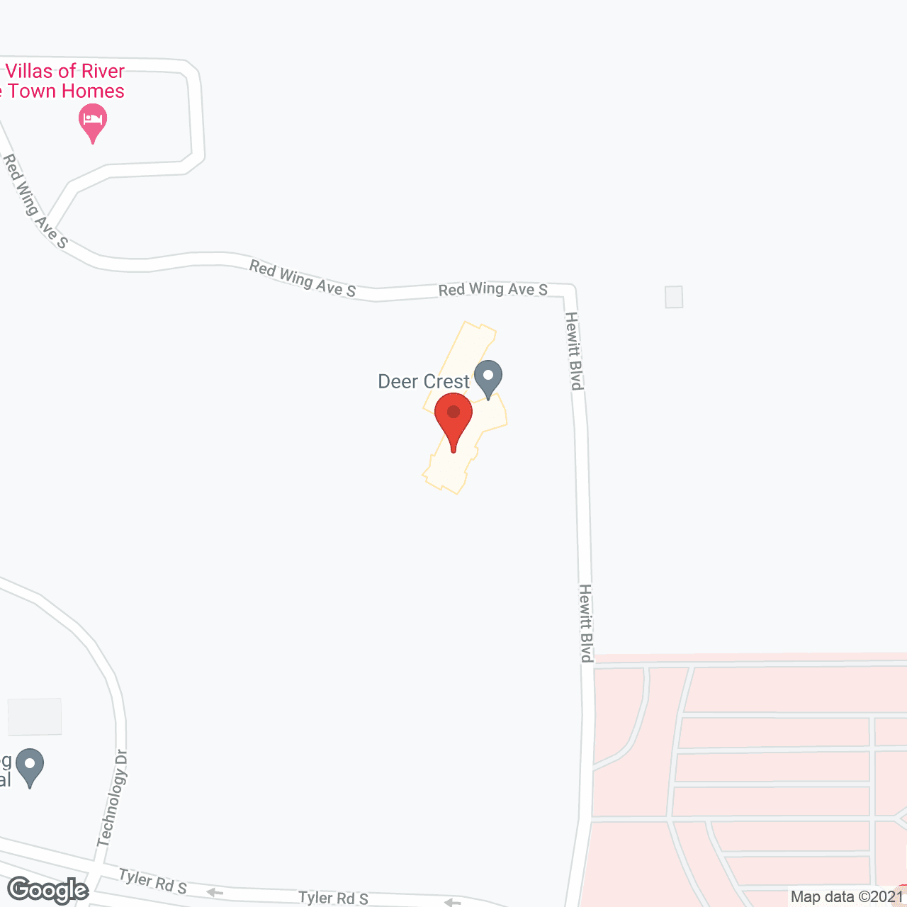 Deer Crest Senior Living in google map