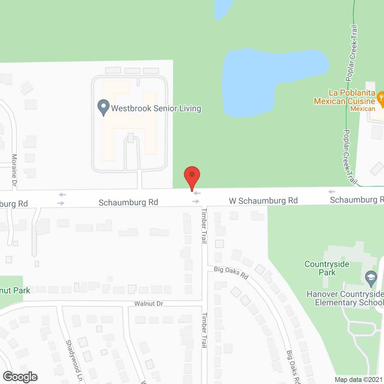 Westbrook Senior Living in google map