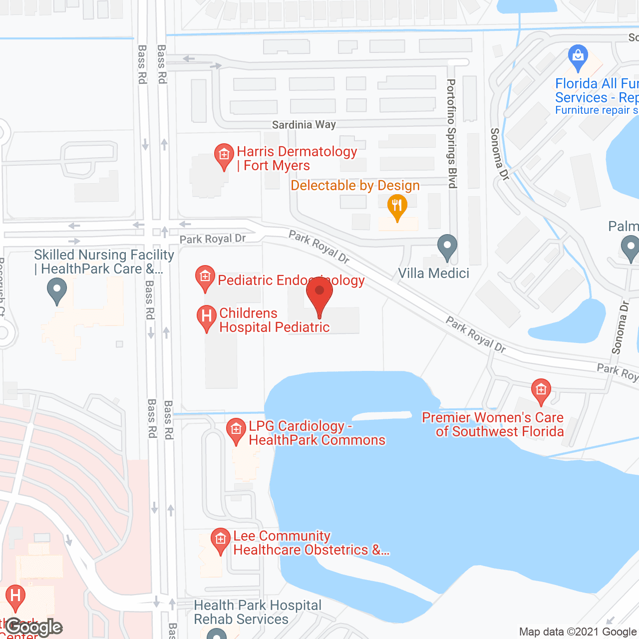 Park Royal Behavioral Healths Senior Program in google map