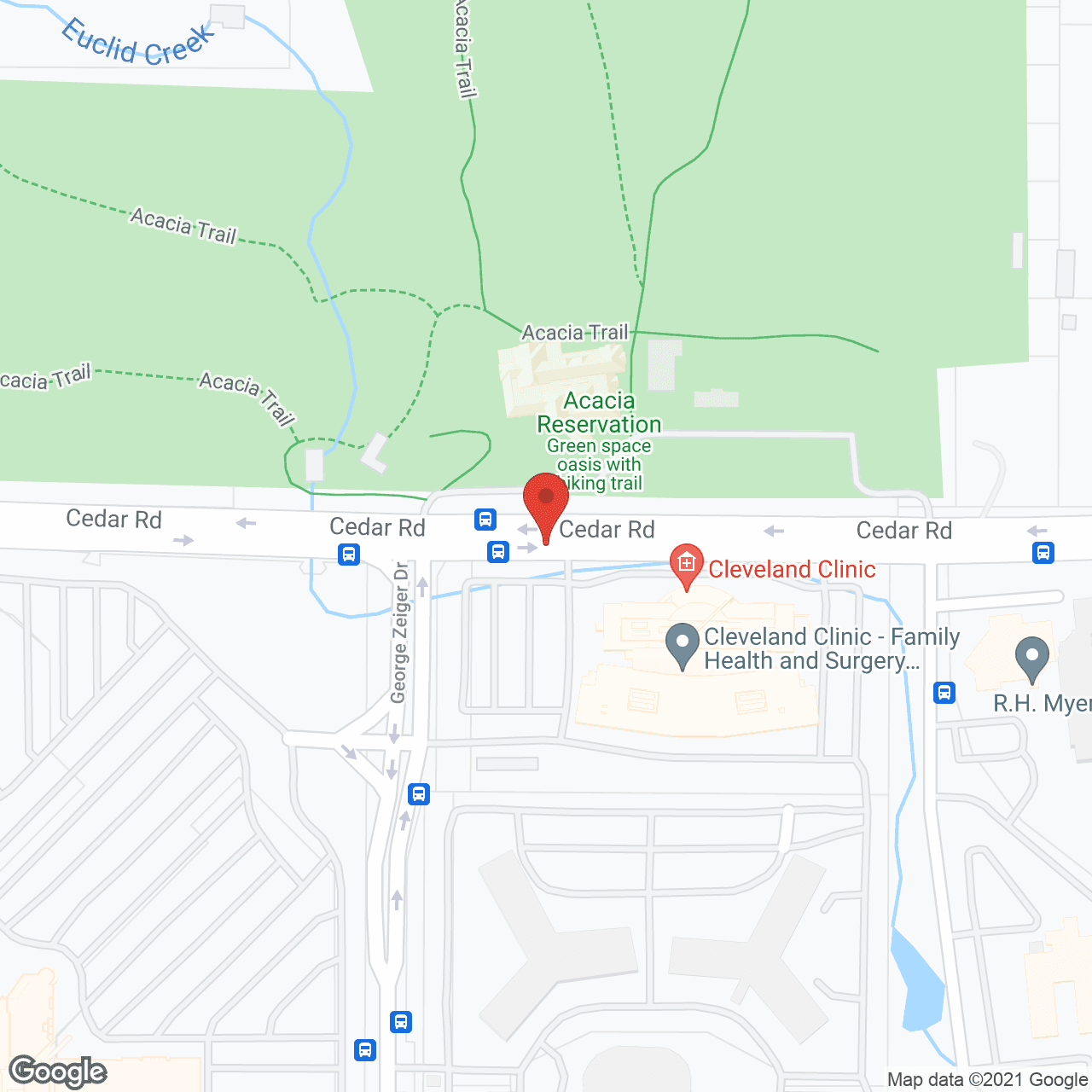 Menorah Park Ctr For Sr Lvng in google map