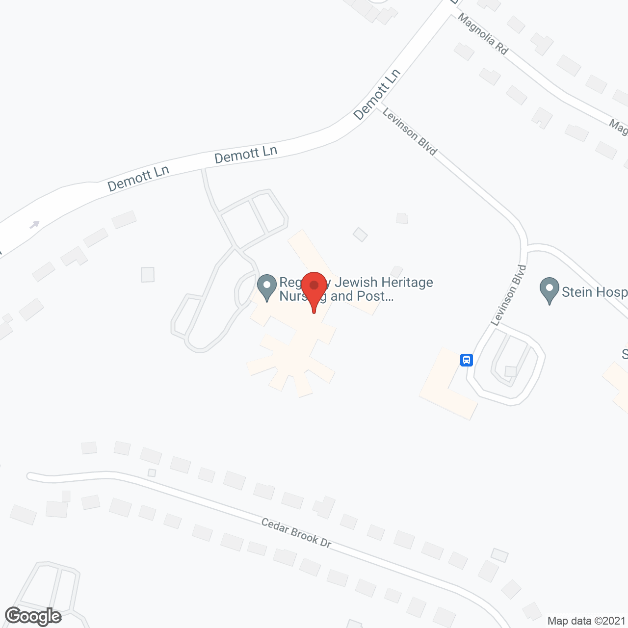 Regency Jewish Heritage Post-Acute Rehabilitation and Nursing Center in google map