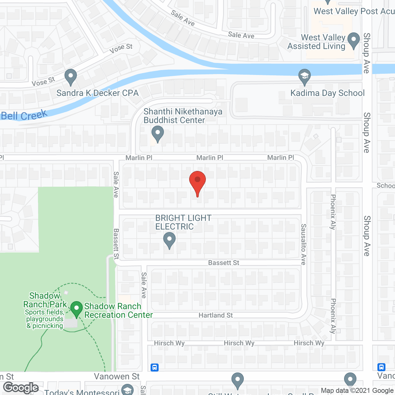 West Hills Home Care, Inc I in google map