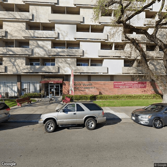 street view of Plymouth Square Retirement Center