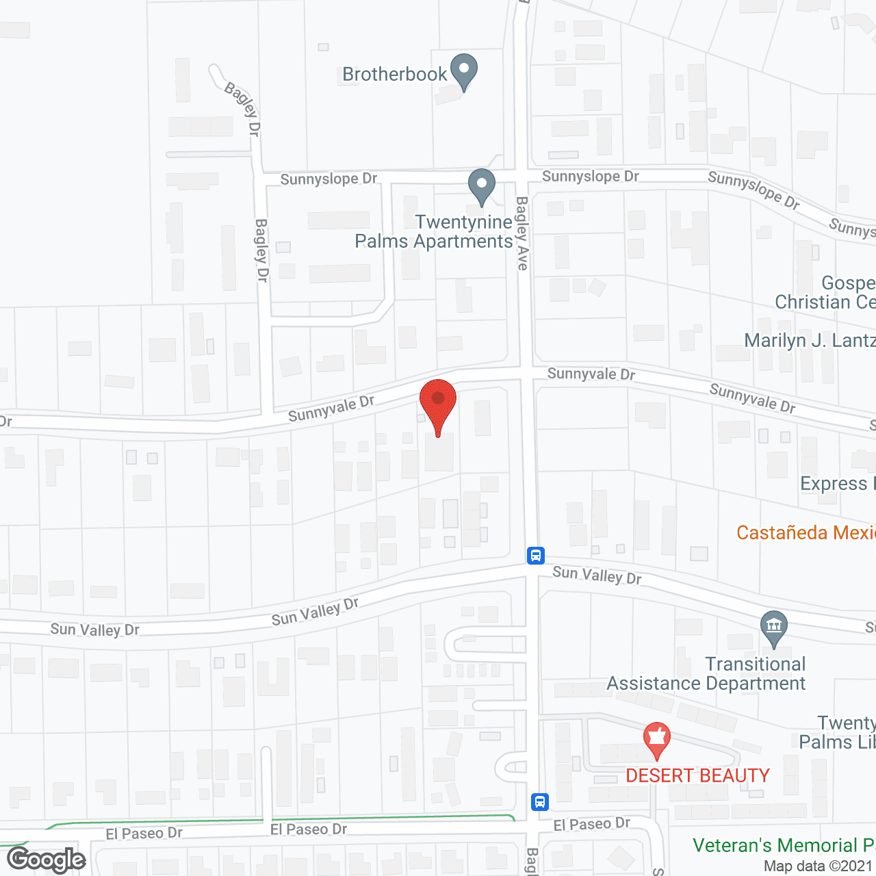 Desert Rose Elder Care in google map