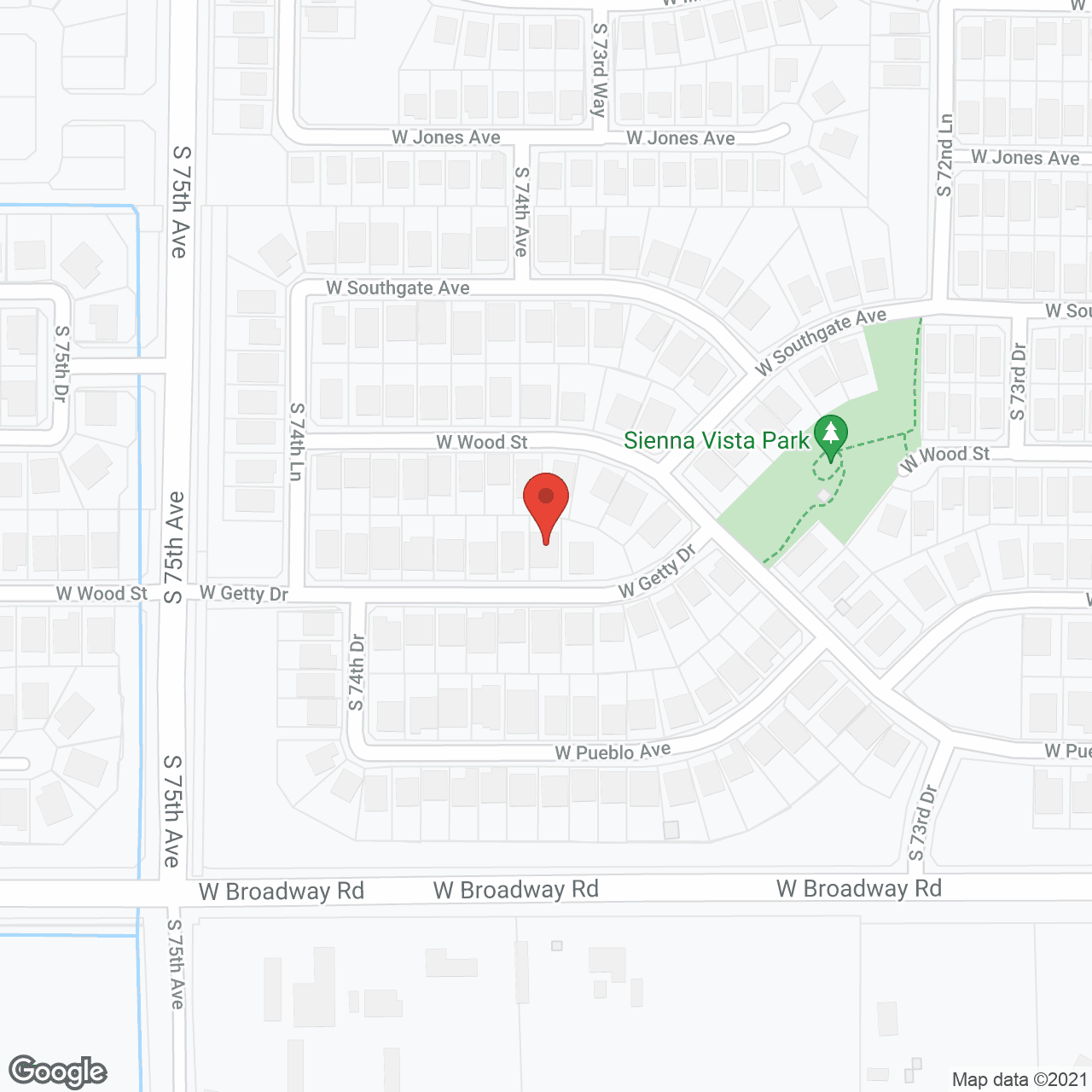 Diamond Manor Adult Care in google map