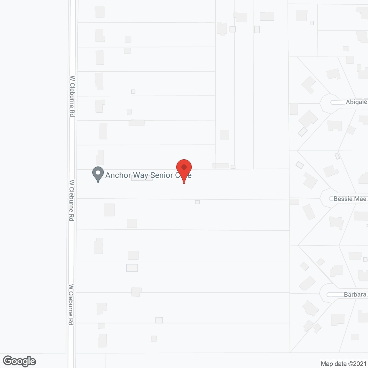 Anchor Way Senior Care in google map