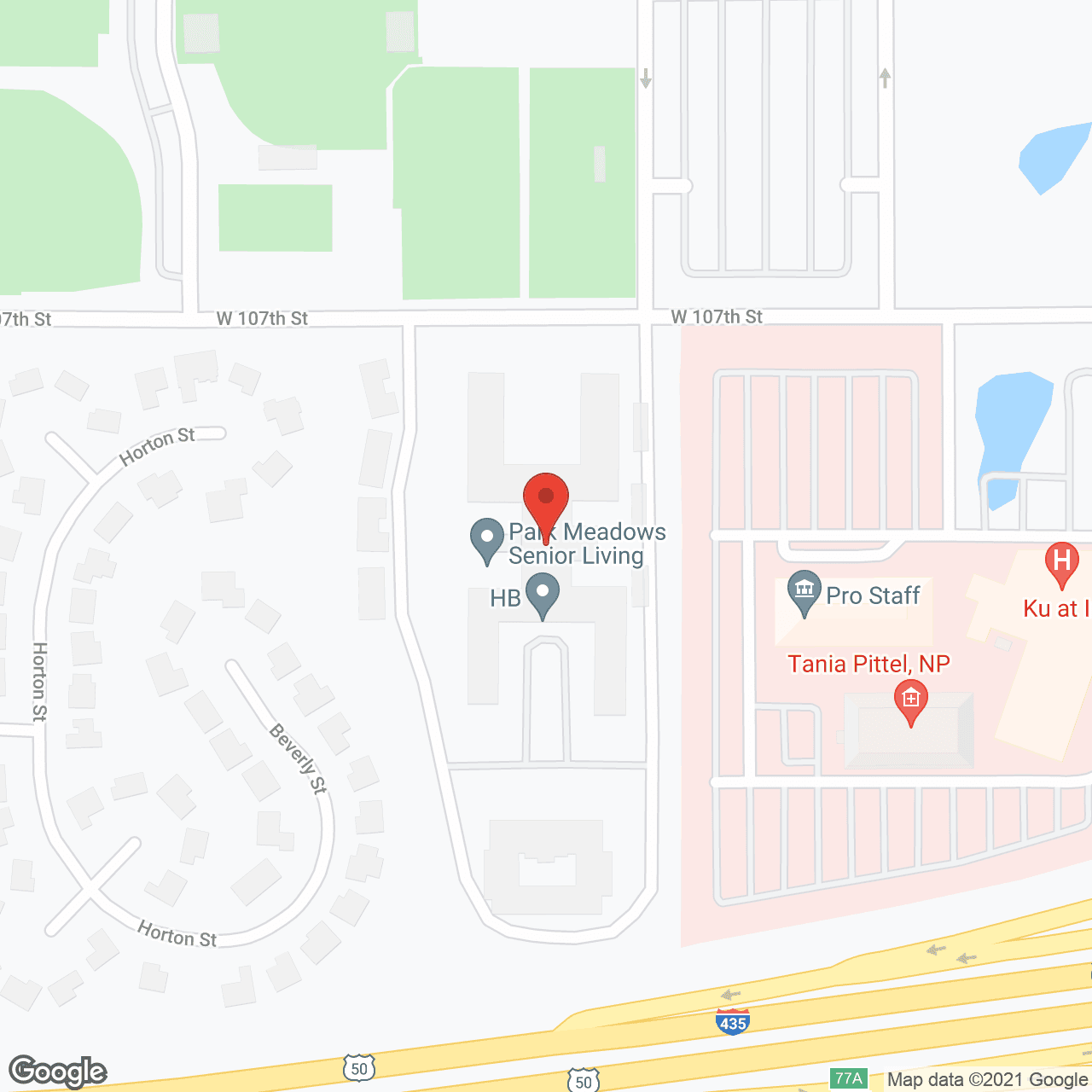 Park Meadows Senior Living in google map