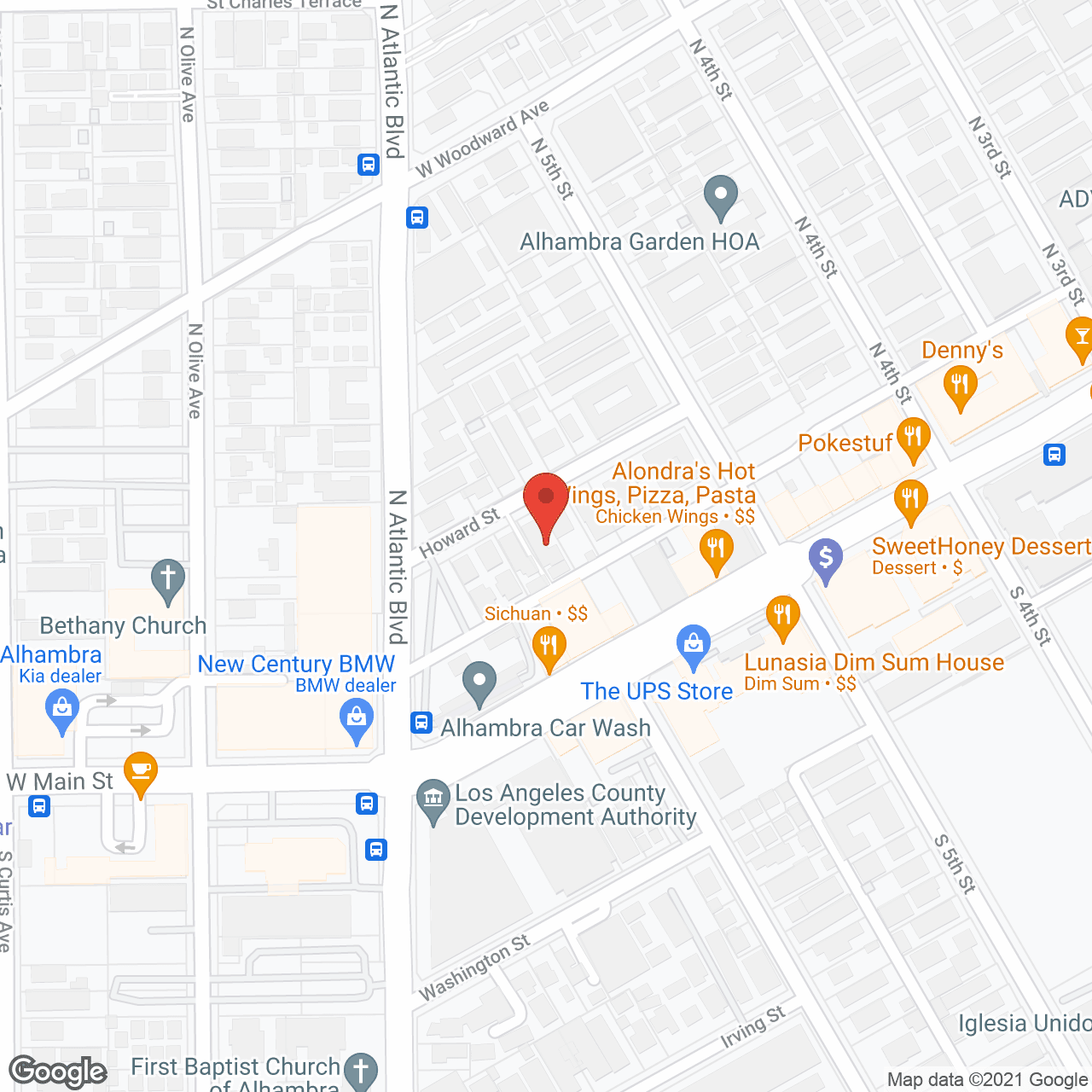 Evergreen Senior Care in google map