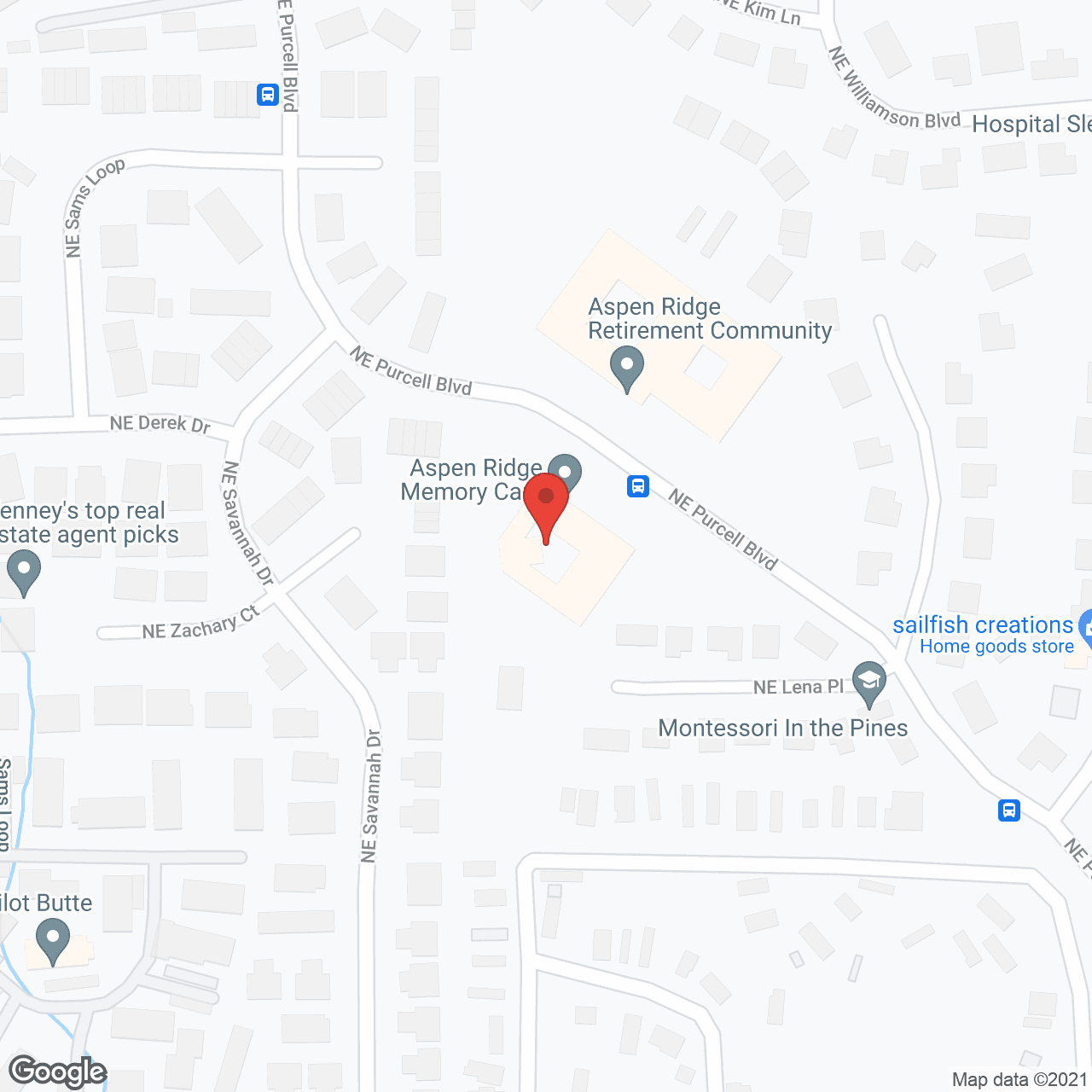 Aspen Ridge Memory Care in google map