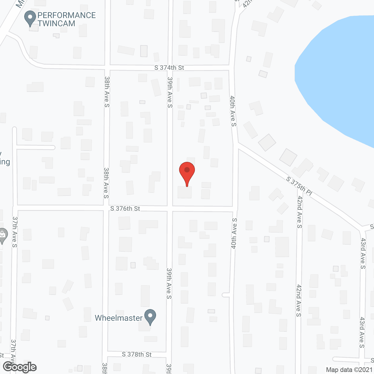 Cora's Elder Care AFH in google map