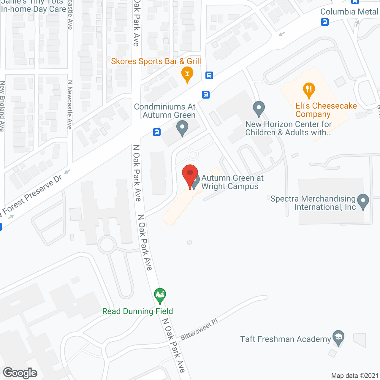 High Point Residence Chicago Northwest in google map