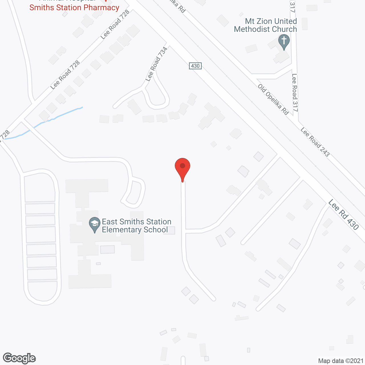 Lakewood Senior Living of Smiths, LLC in google map