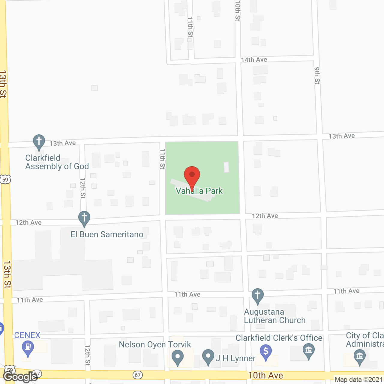 Valhalla Apartments in google map