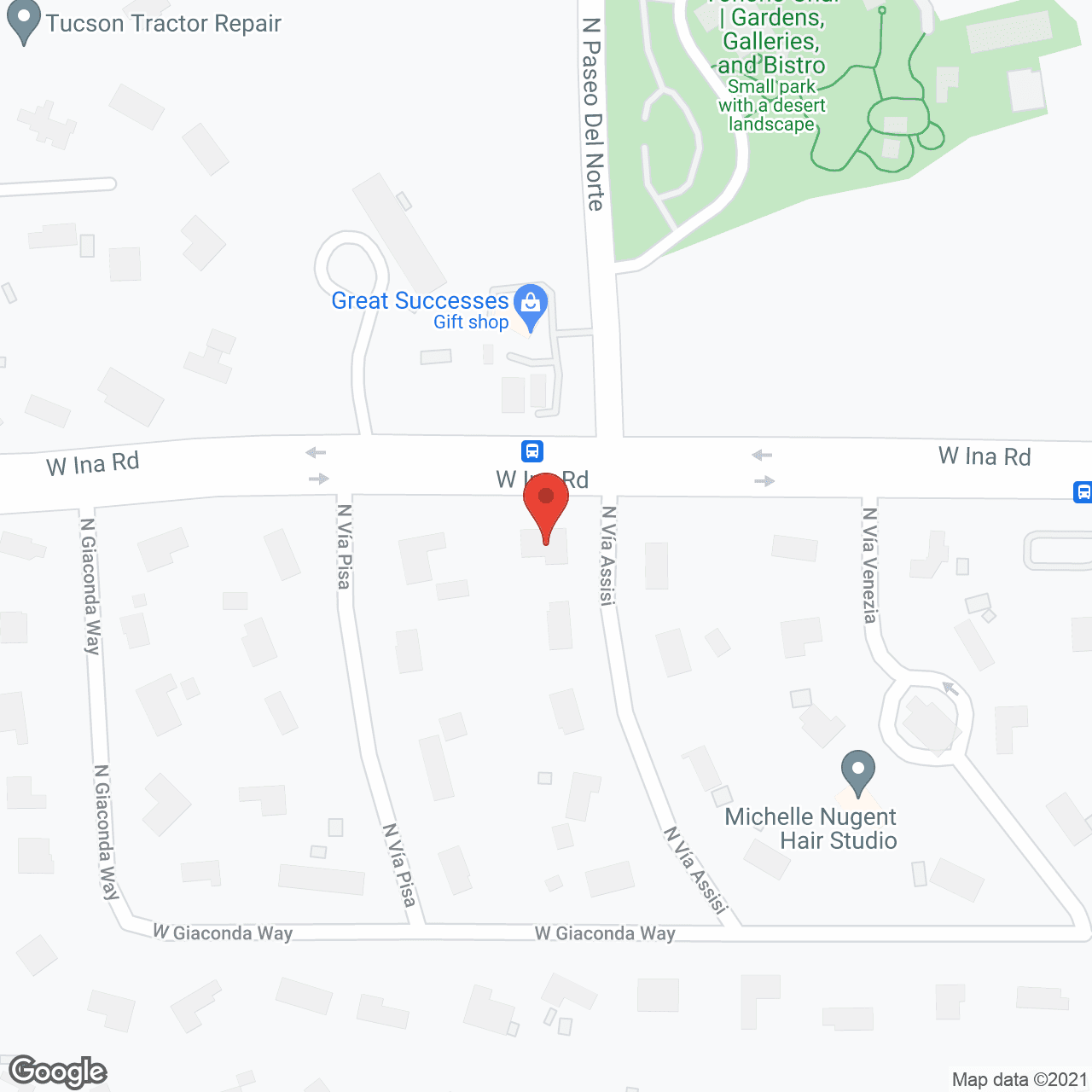 MSM and P Enterprises Inc in google map