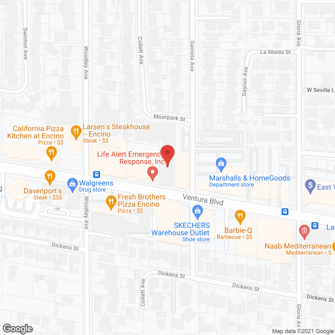 Encino Terrace Senior Living in google map