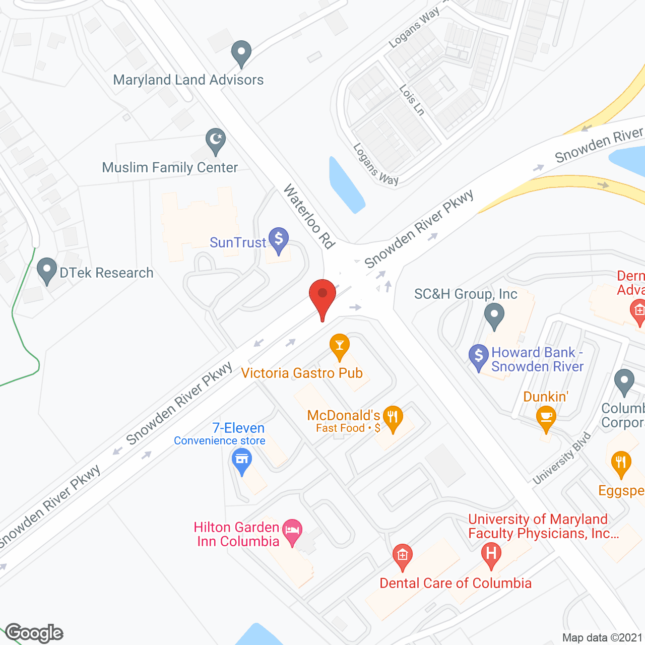 Charter Senior Living of Columbia in google map