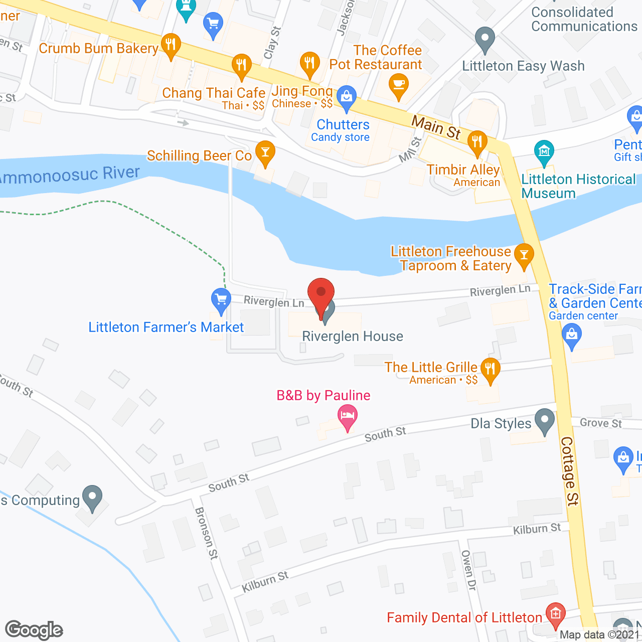 Village at Riverglen in google map