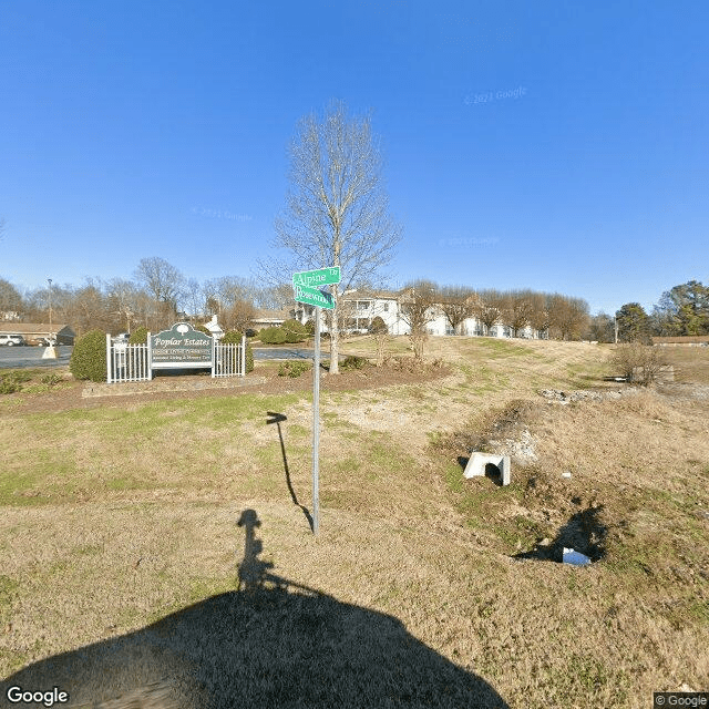 street view of Poplar Estates and The Gardens