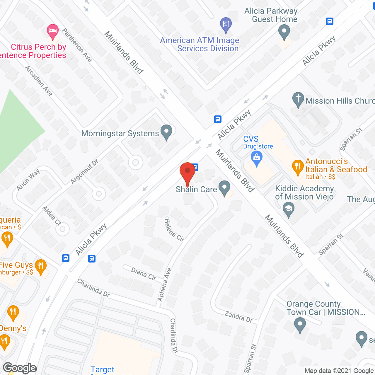 Lotus Senior Care in google map