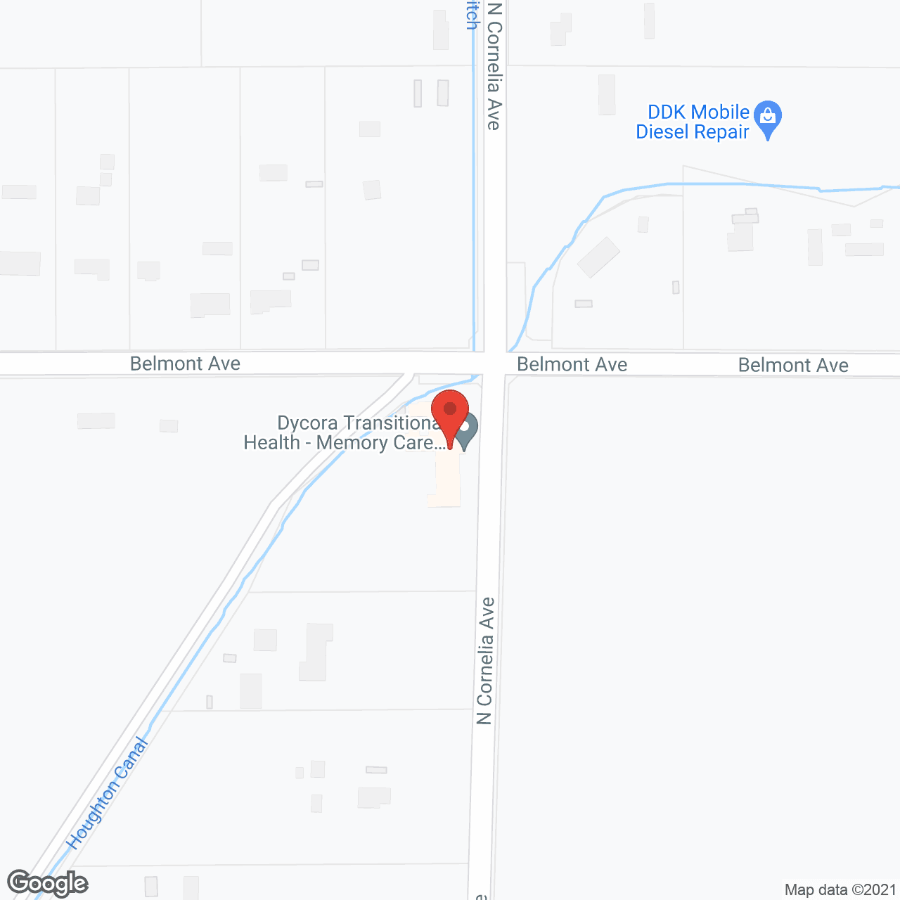 Countryside Care Center in google map