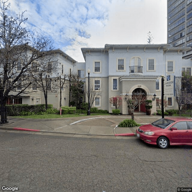 street view of Lakeside Park