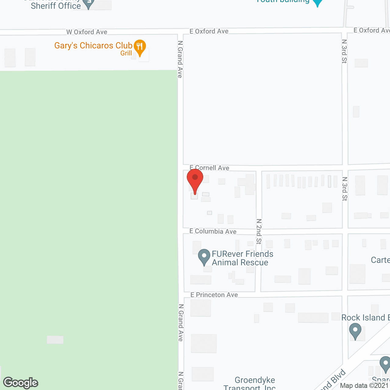 Veterans Acres Inc in google map