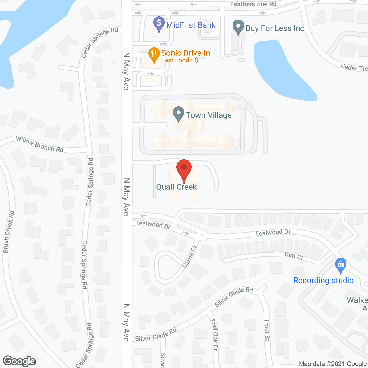 Saddlebrook Senior Living in google map