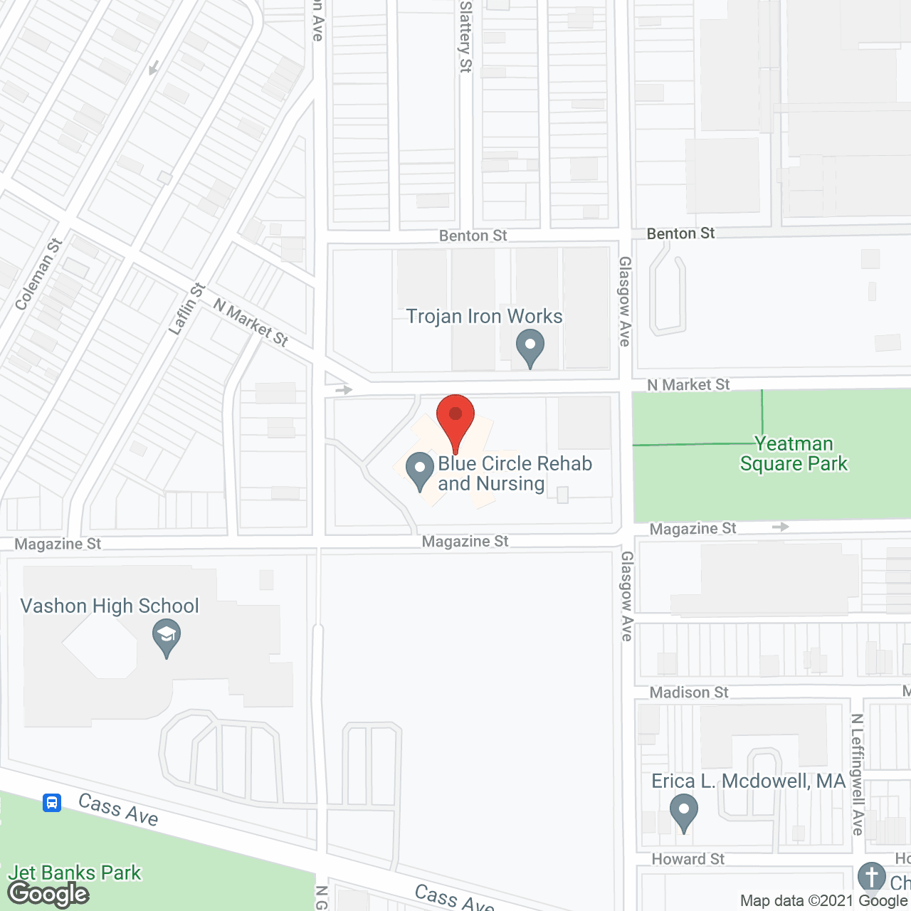 Garrison Health Ctr in google map