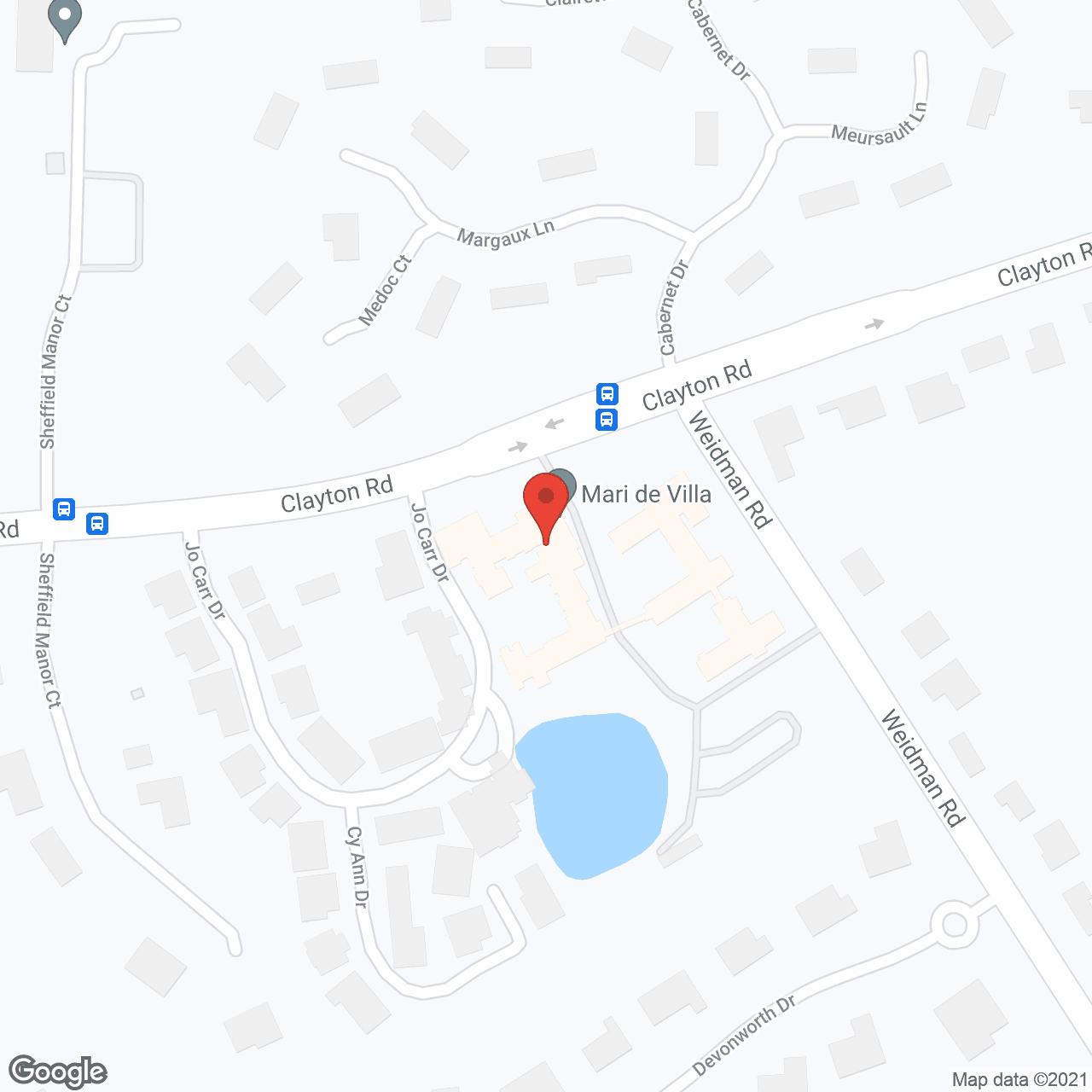 Mari De Villa Retirement Ctr in google map