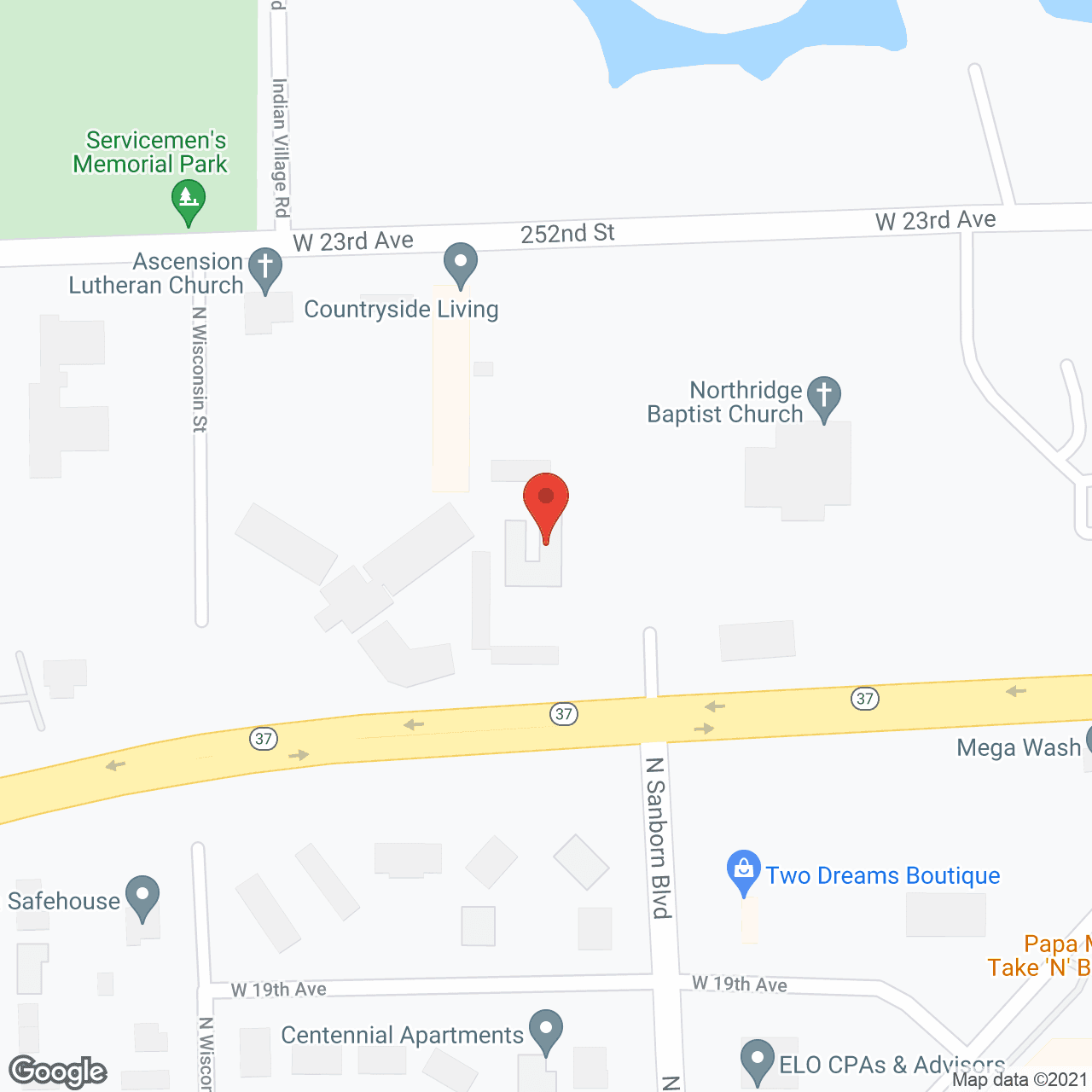 Rosewood Court Living Center in google map