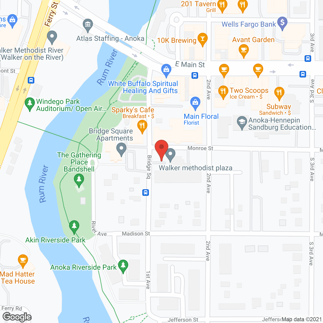 Plaza Gardens by Vivie in google map
