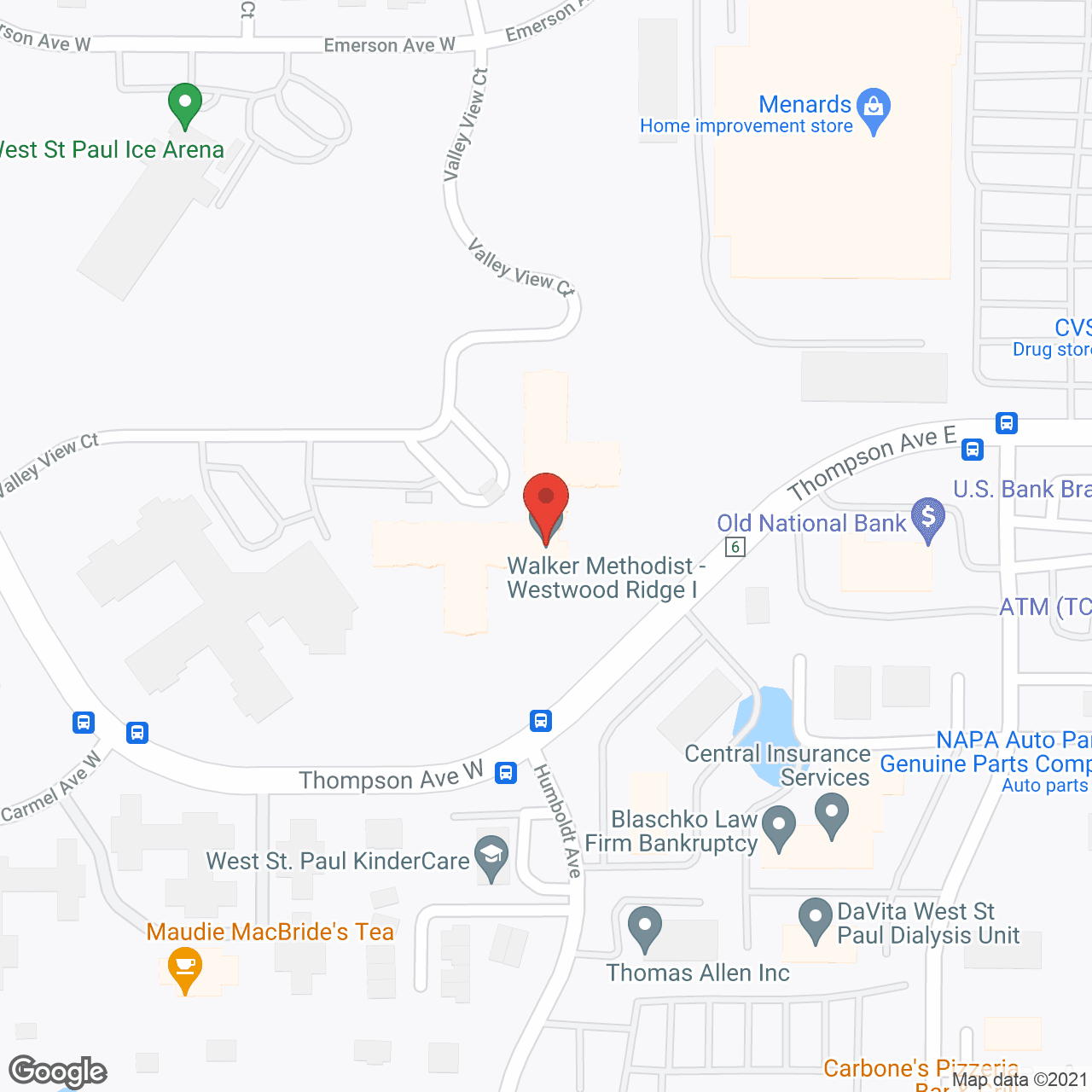 Westwood Ridge I by Vivie in google map