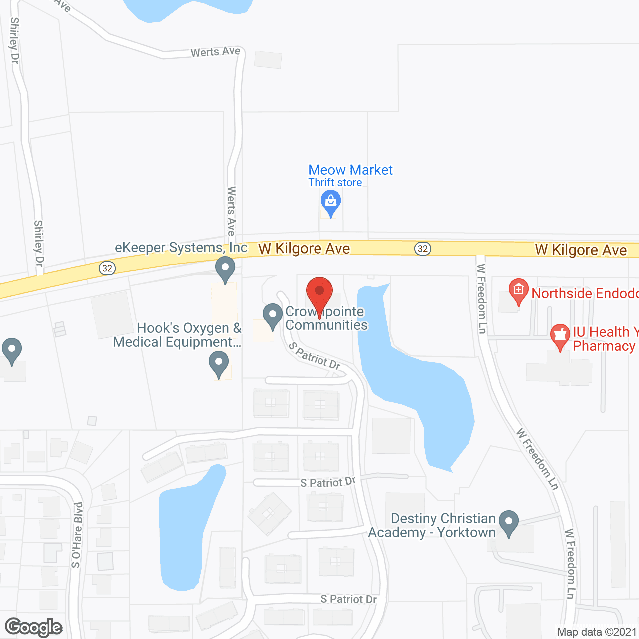 Heritage Retirement Village in google map