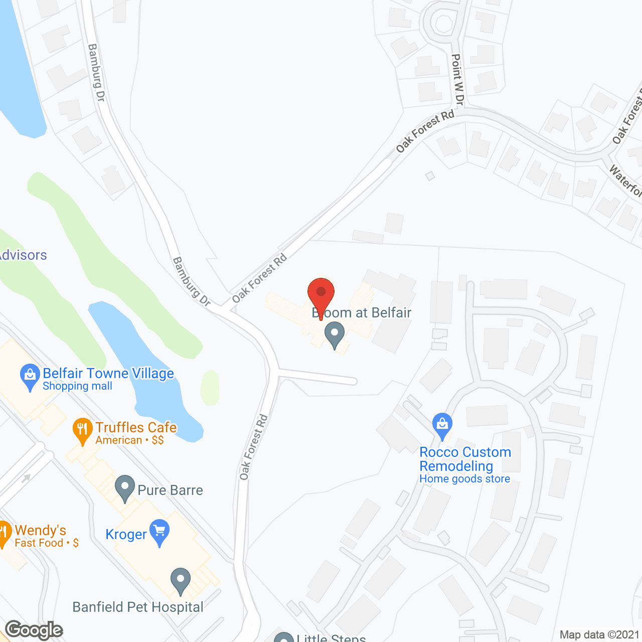 May River landing in google map