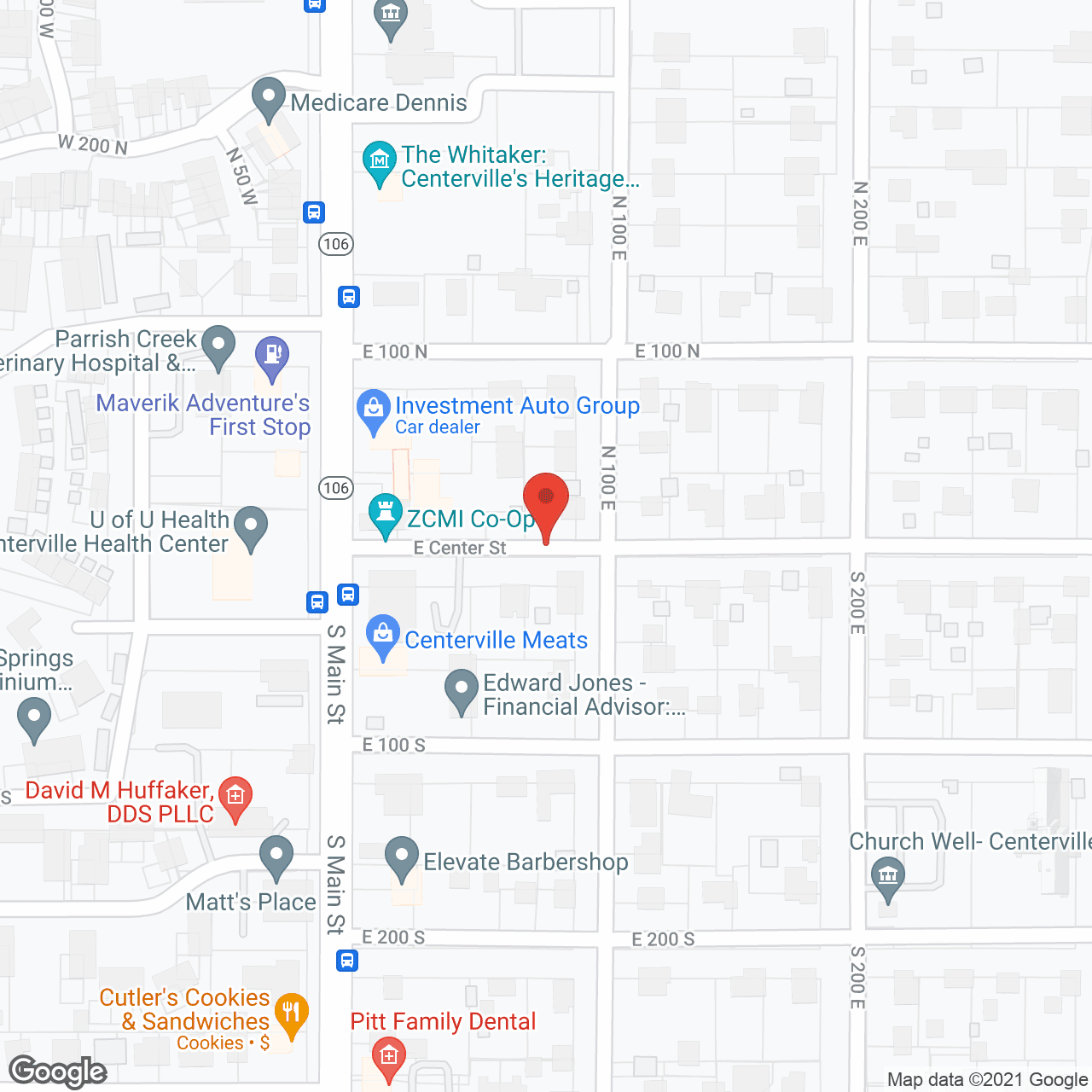 Sunflower Ridge Assisted Living in google map