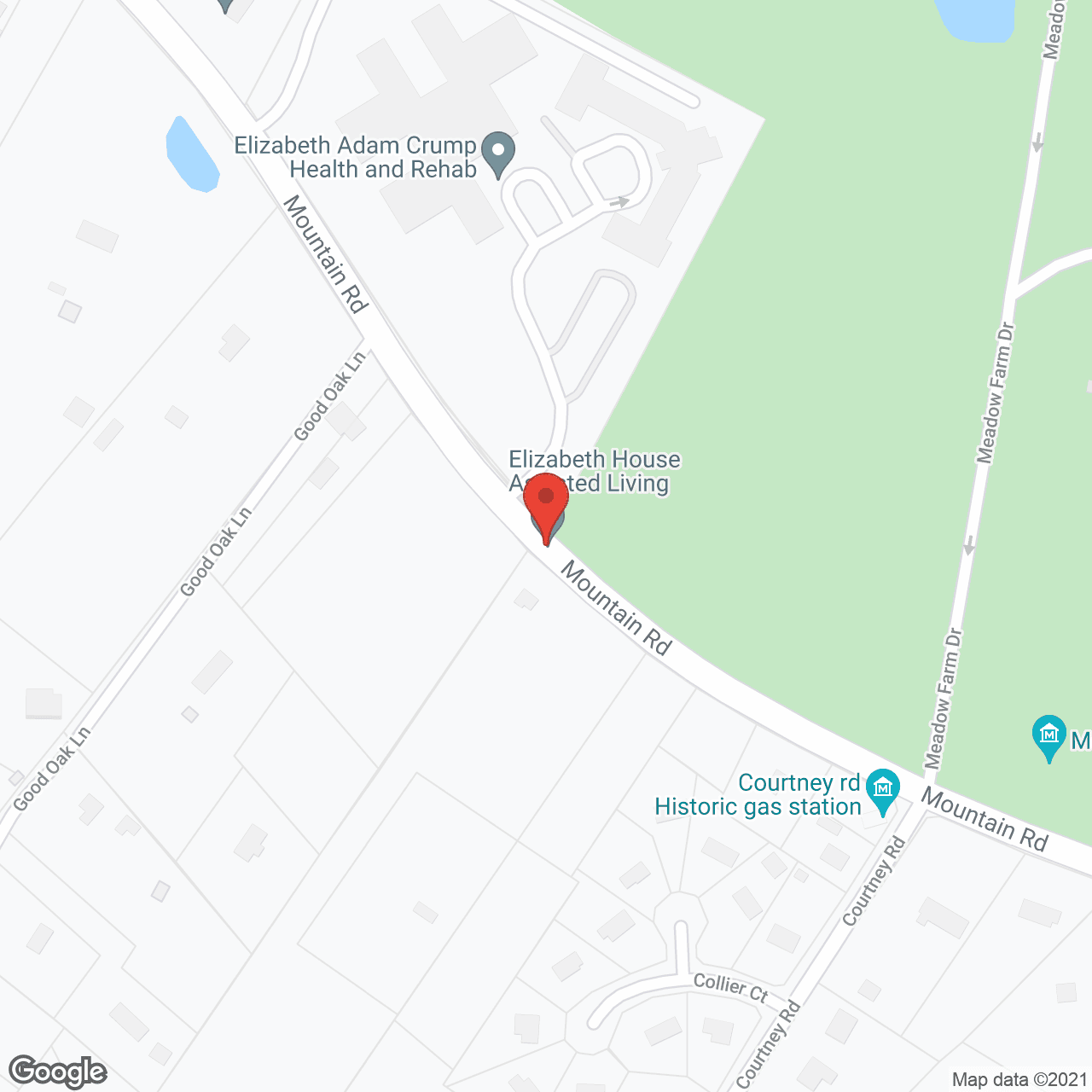 Elizabeth House Assisted Living in google map