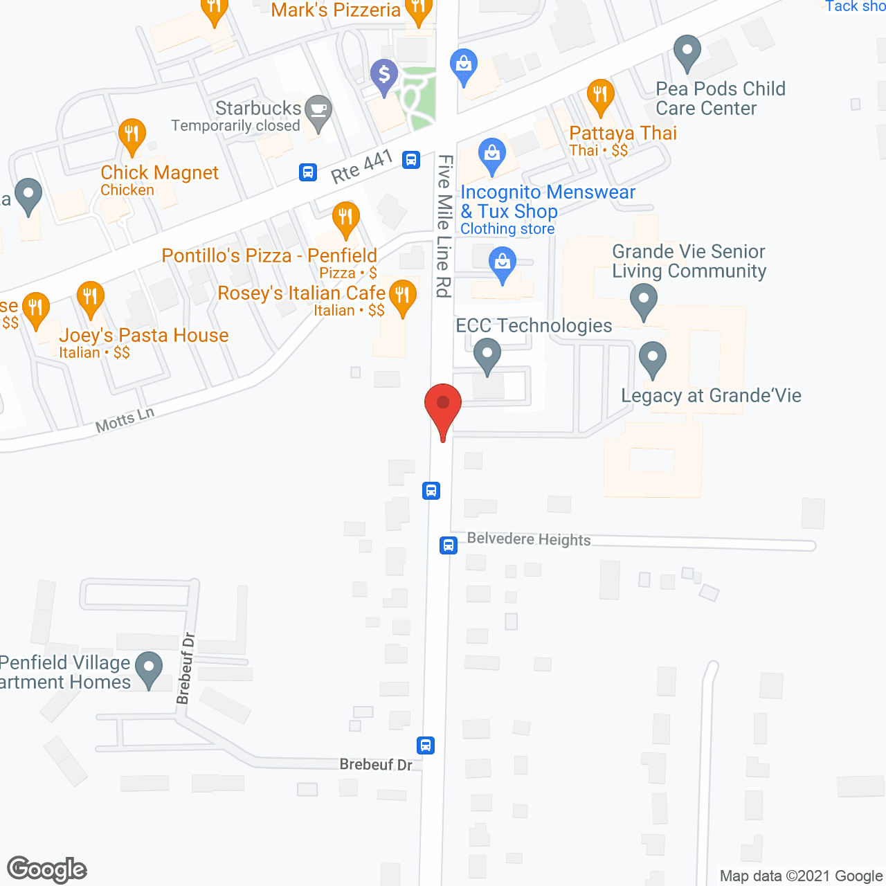 Legacy at Grande Vie in google map