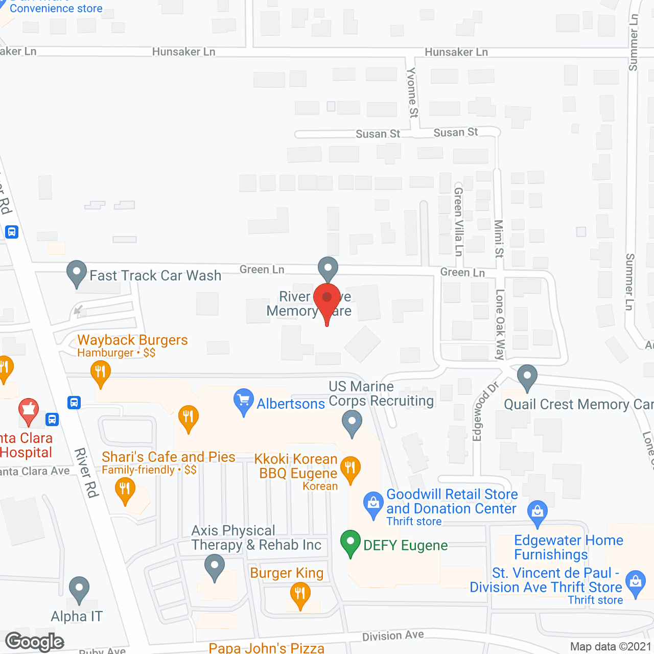 River Grove Memory Care in google map