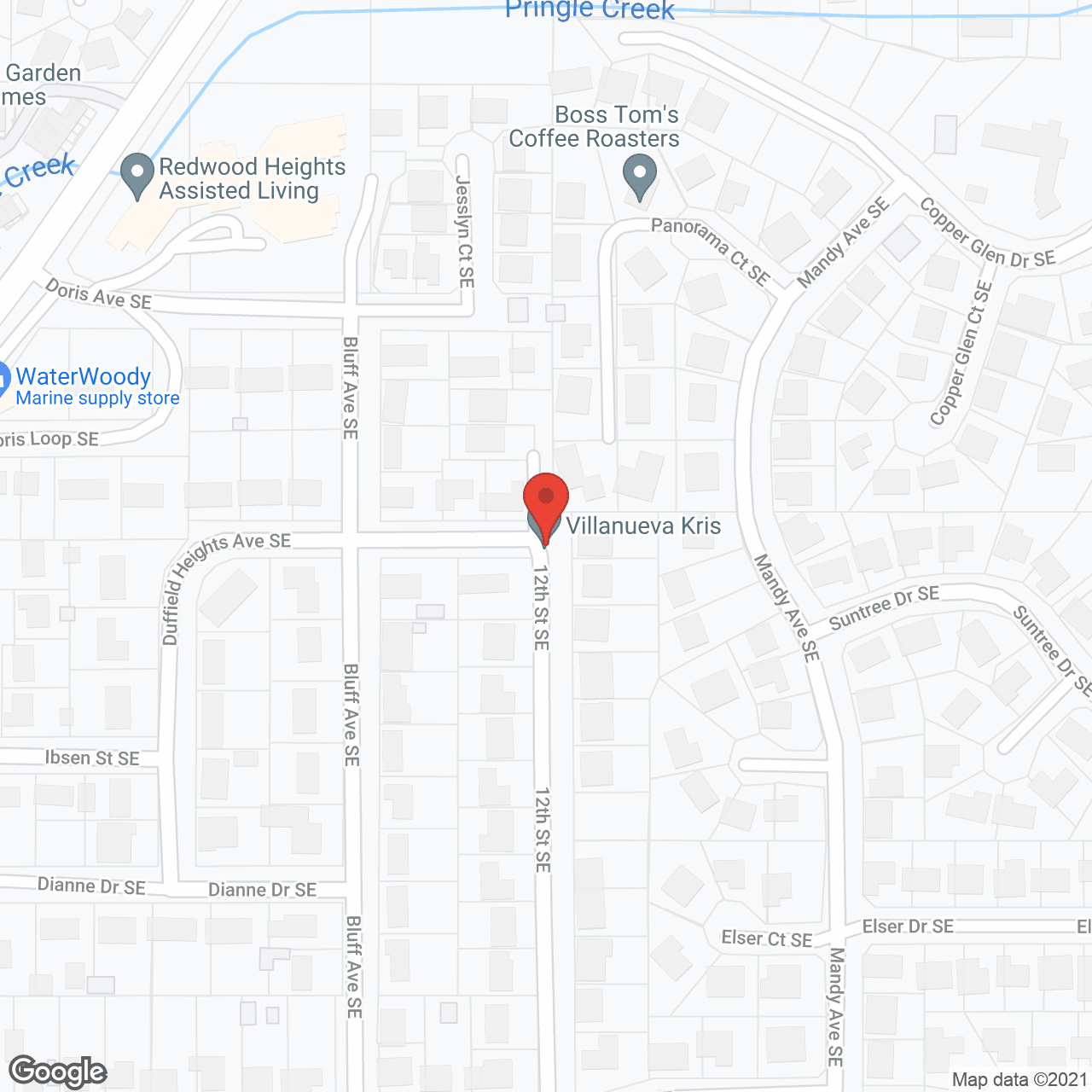 Redwood Heights by Cogir in google map